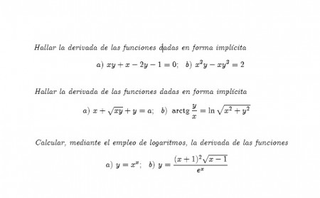 Derivación implícita